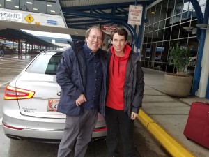 About to leave for denver via HSV